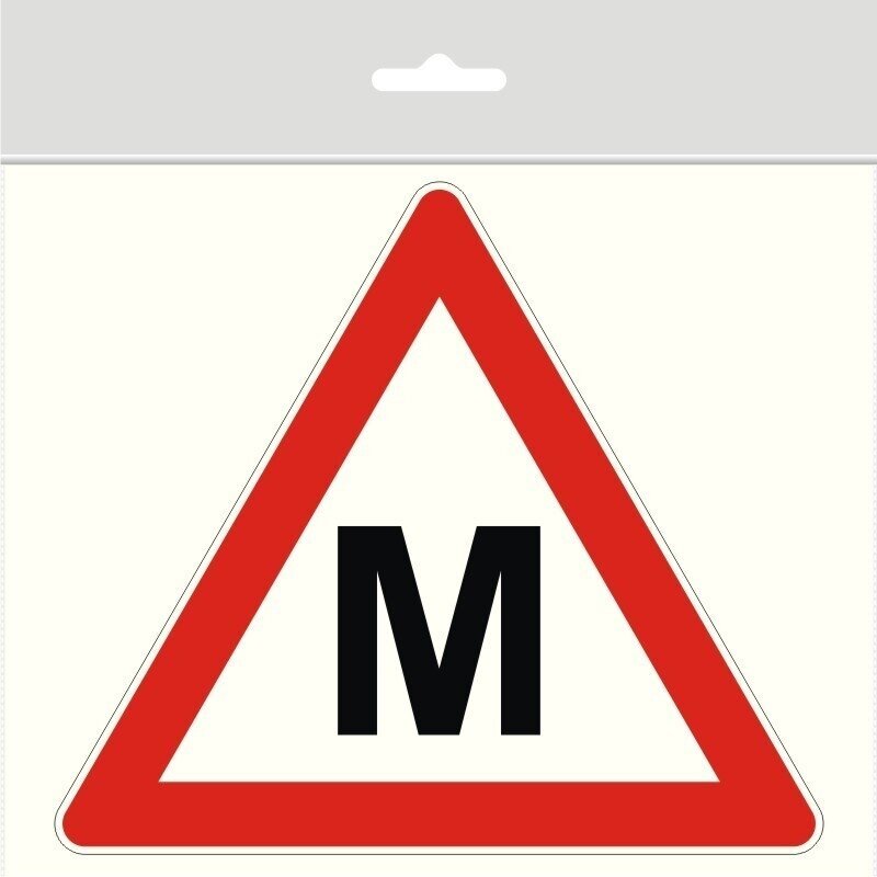 Lipdukas "M" Mokomasis transportas (atitinka KET reikalavimus)