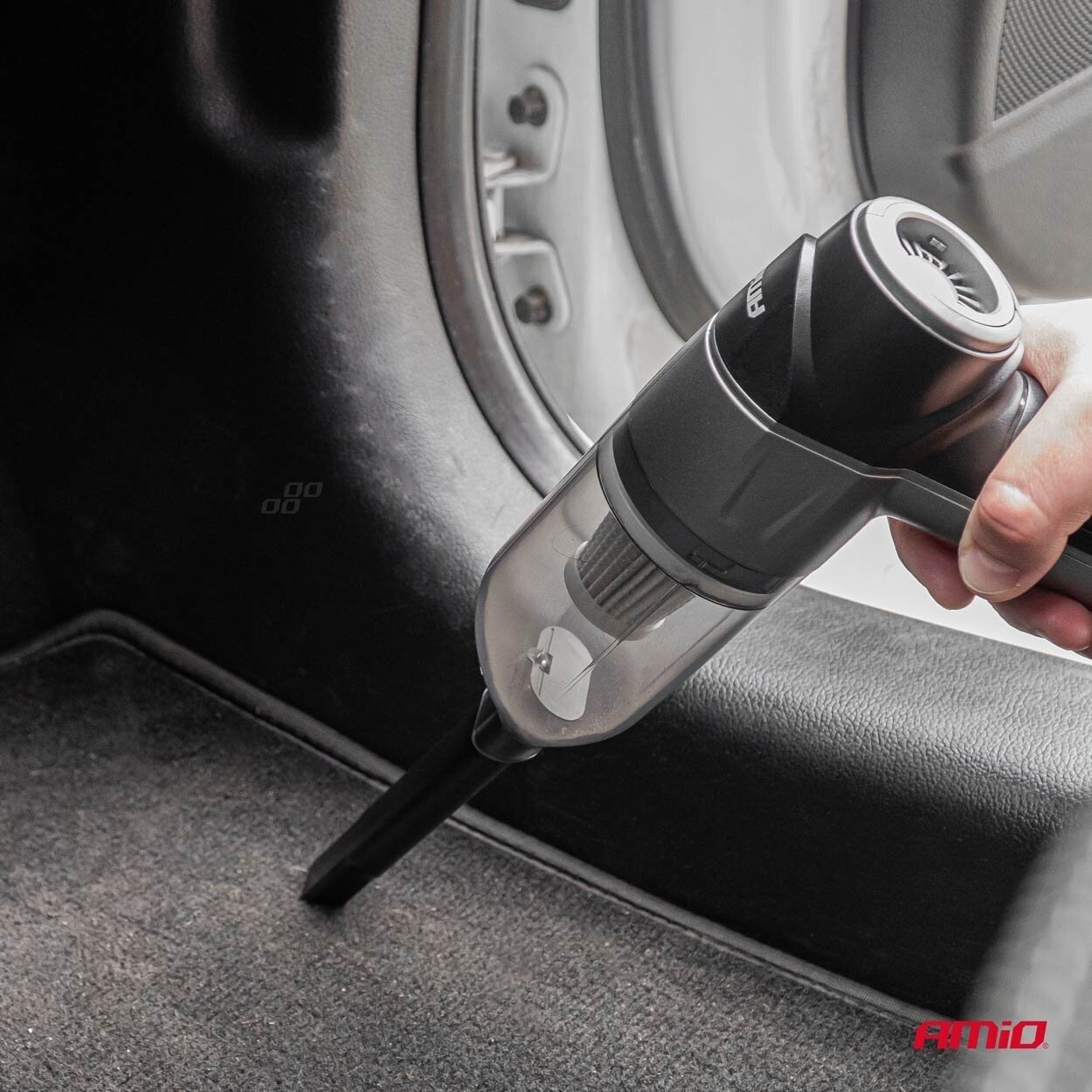 Amio automobilinis dulkių siurblys įkraunamas USB-C 70W 2
