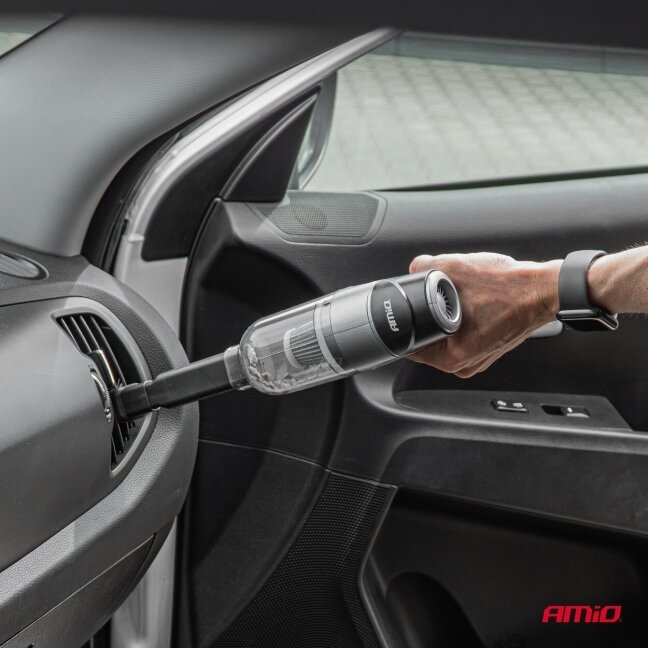 Amio automobilinis dulkių siurblys įkraunamas USB-C 70W 6