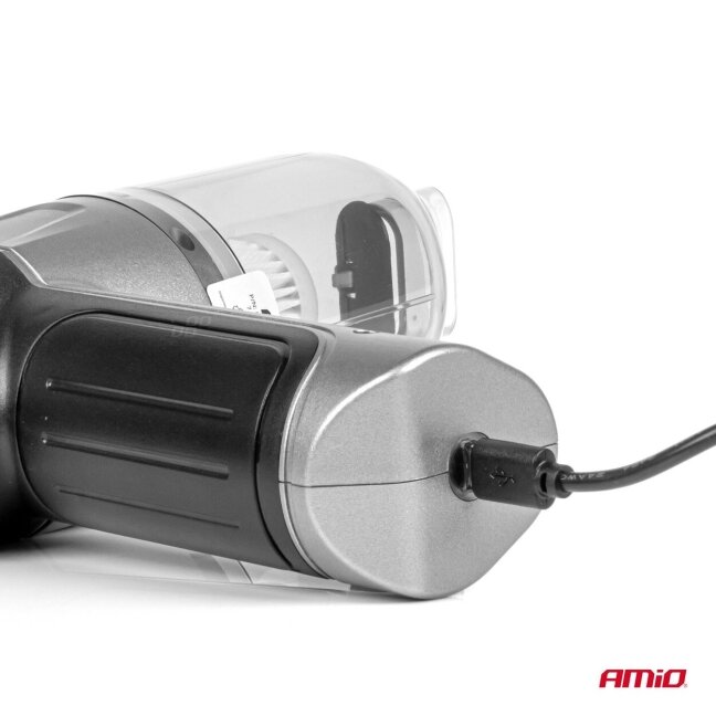 Amio automobilinis dulkių siurblys įkraunamas USB-C 70W 8