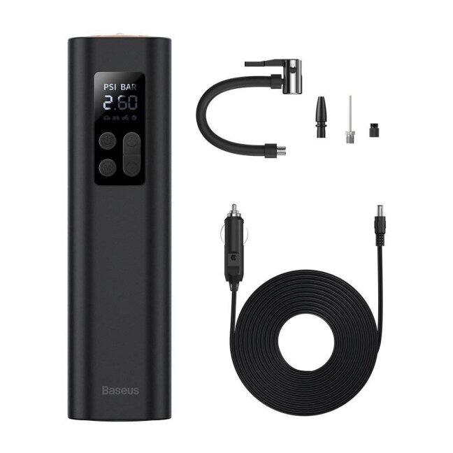 Automobilinis oro kompresorius Baseus Super Mini Inflator Pump