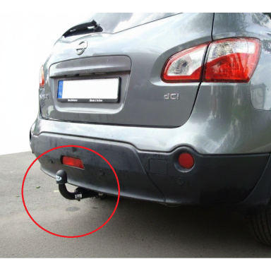 Farkopas Nissan Qashqai  2007 - 2014