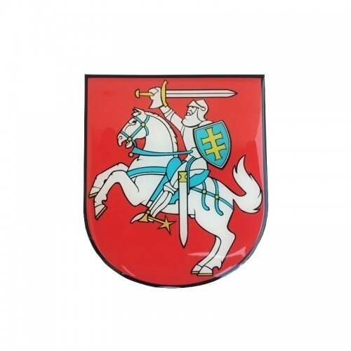 Iškilus šviesą atspindintis 3D lipdukas "Vytis" Iškilus šviesą atspindintis 3D lipdukas "Vytis"