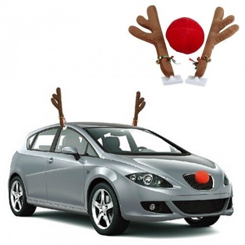 Kalėdinė dekoracija automobiliui "RUDOLF" Kalėdinė dekoracija automobiliui "RUDOLF"