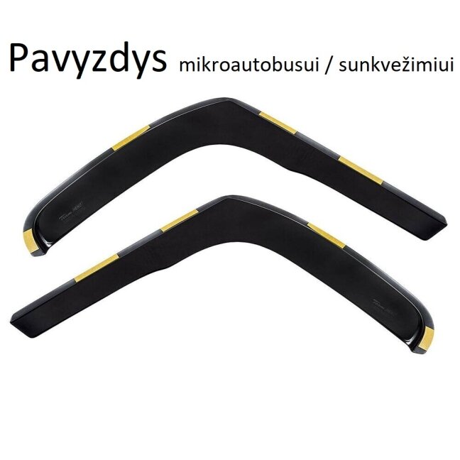 Langų deflektoriai 1