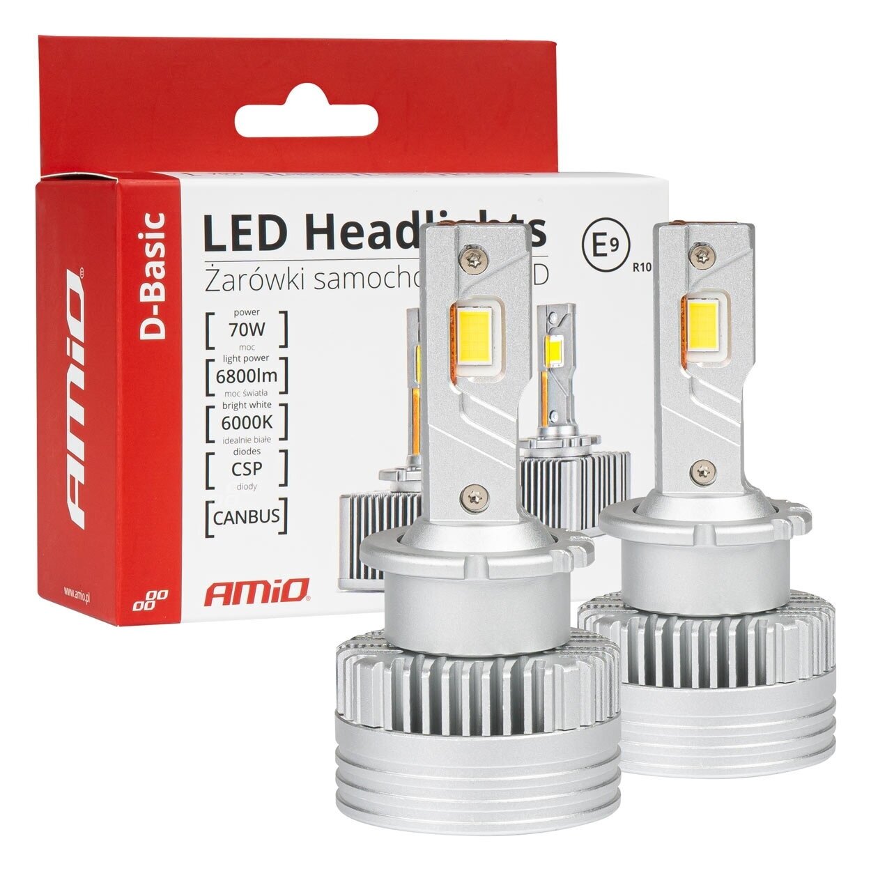 LED lemputės Amio D4S/R 1 LED lemputės Amio D4S/R 1
