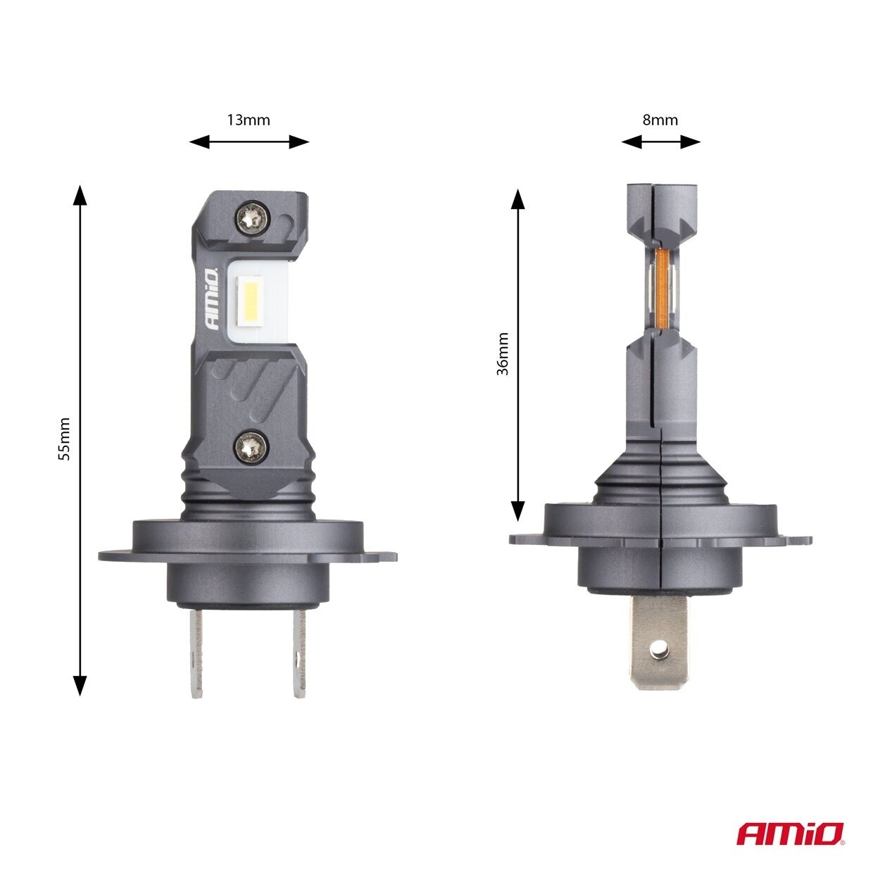 LED lemputės H7 H18 CANBUS Plug&Play 60W 12V 6 LED lemputės H7 H18 CANBUS Plug&Play 60W 12V 6
