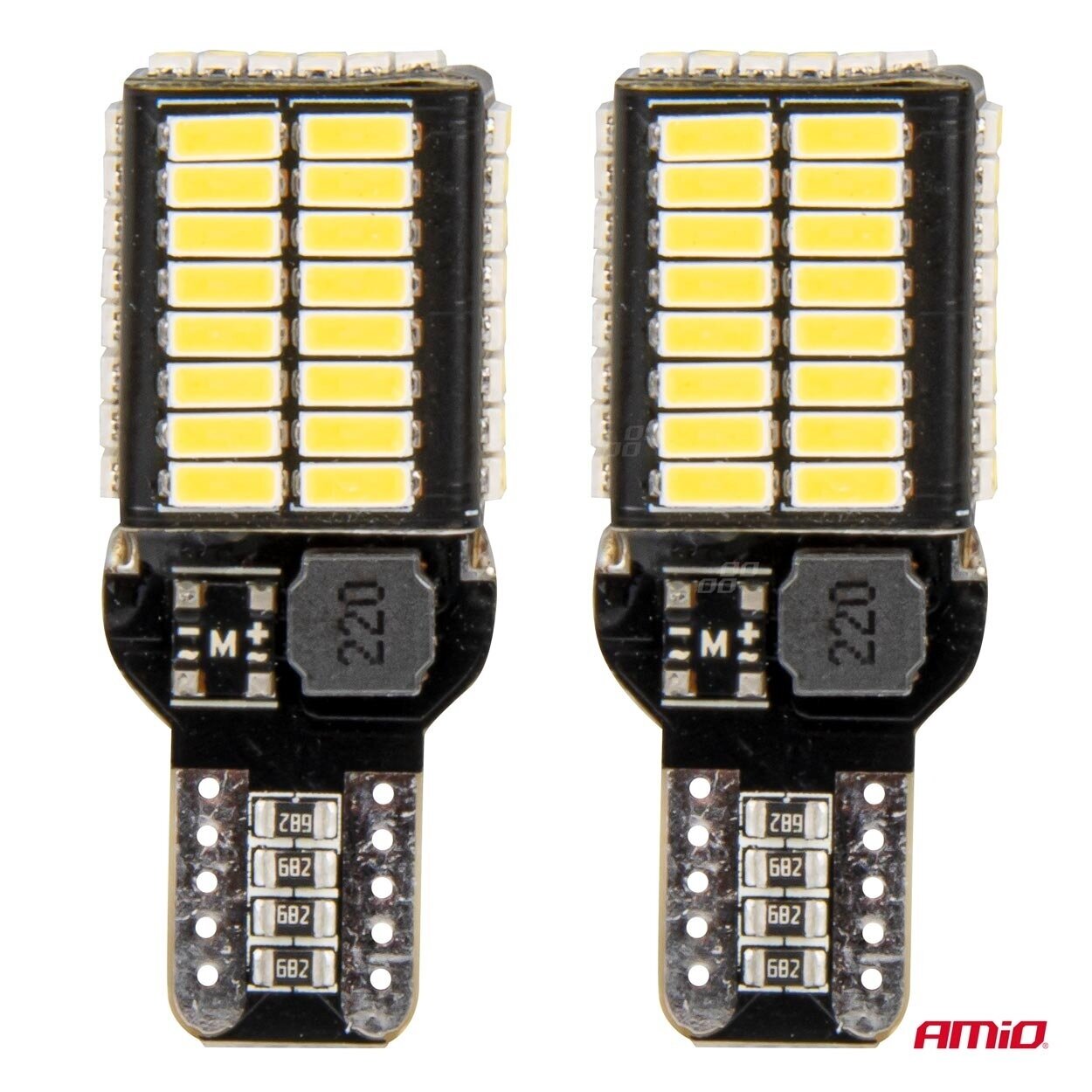 LED lemputes W16W Baltos PRO Series CANBUS 12/24V 2vnt