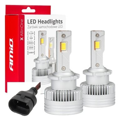 LED lemputės AMIO AllinOne D2S D2R D4S D4R