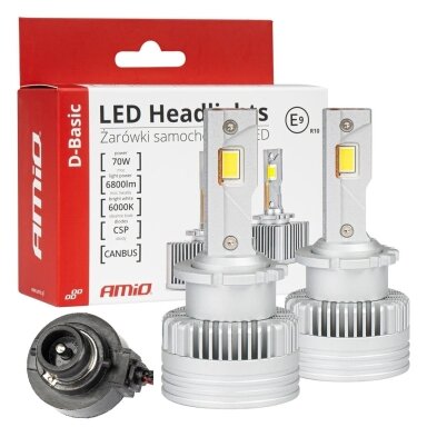 LED lemputės D2S/R D-Basic CANBUS 12V 70W