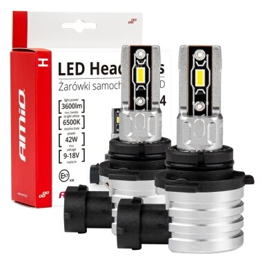 LED lemputės HB4/9006 H mini 12/24V 50W