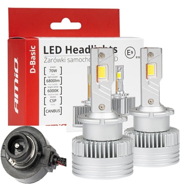 LED lemputės Amio D4S/R LED lemputės Amio D4S/R