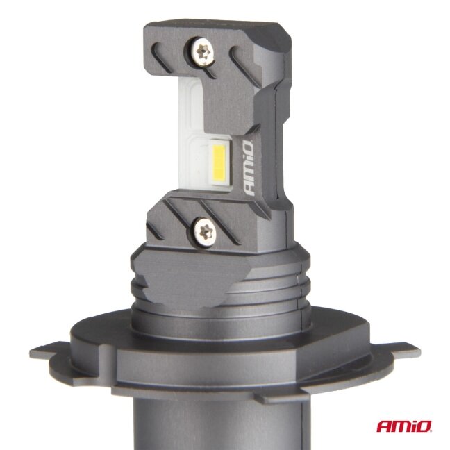 LED lemputės H4 H19 CANBUS Plug&Play 60W 12V 1