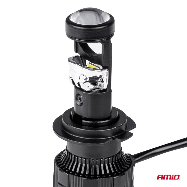 LED lemputės su lęšiu H7 CANBUS 12/24V 60W 3 LED lemputės su lęšiu H7 CANBUS 12/24V 60W 3