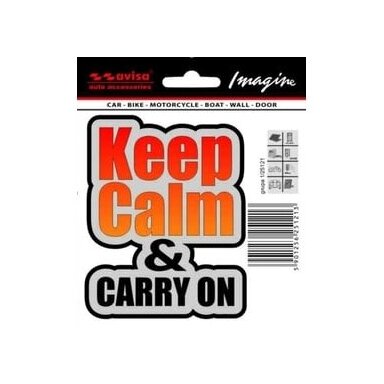 Lipdukas „Keep calm“