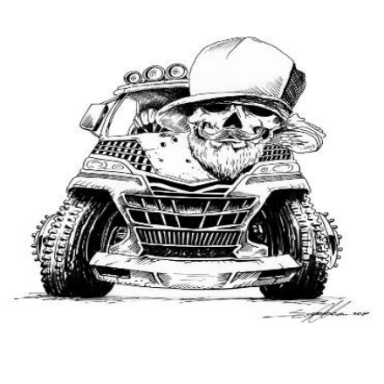 Lipdukas „Monster truck“