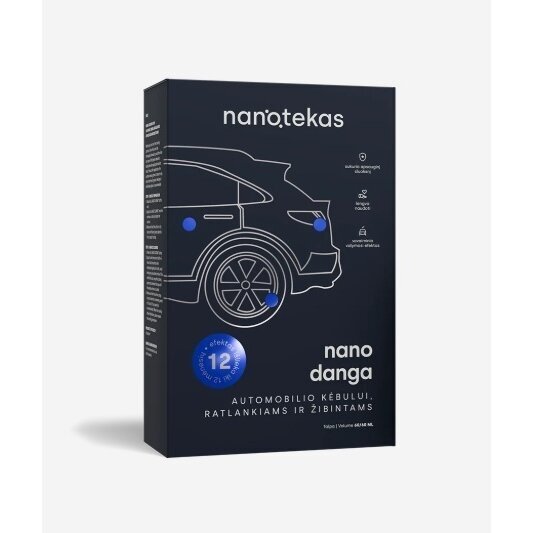 Nano danga kėbului, ratlankiams ir žibintams
