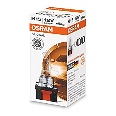 OSRAM LEMPUTĖS H15 15/55W 12V PGJ23T-1