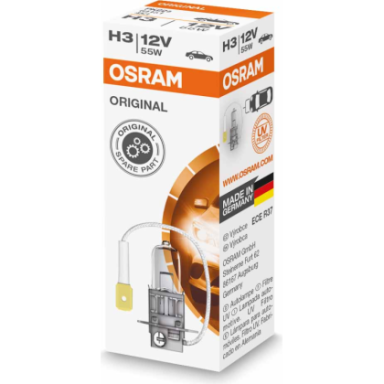 OSRAM LEMPUTĖS H3 55W 12V PK22S FS1