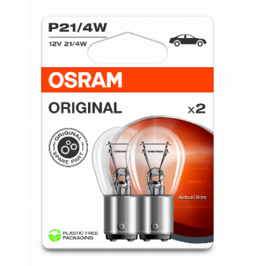 OSRAM LEMPUTĖS P21/4W 12V BAZ15D