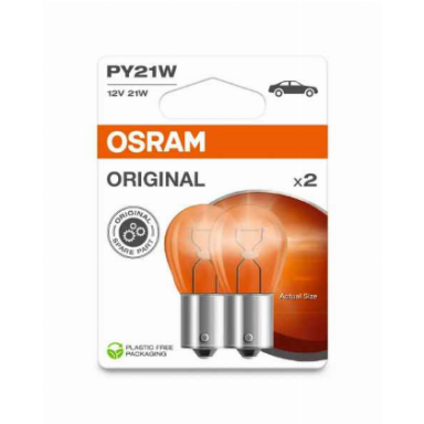 OSRAM LEMPUTĖS PY21W 12V BAU15S