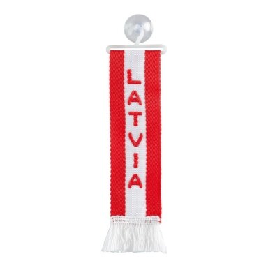 Pakabinama gairelė - vėliavėlė LATVIA