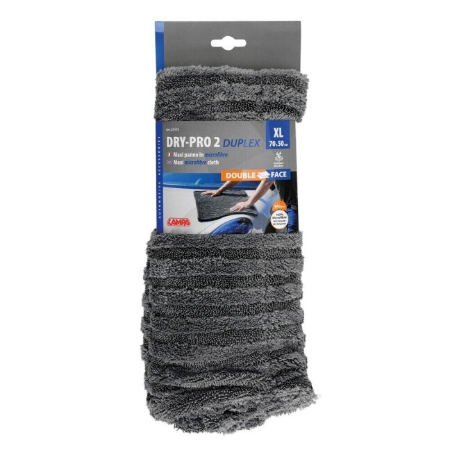 Sausinimo mikropluošto šluostė DRY-PRO 2 DUPLEX 5 Sausinimo mikropluošto šluostė DRY-PRO 2 DUPLEX 5