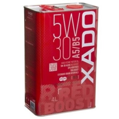 Sintetinė variklio alyva XADO Atomic Oil 5W-30 A5/B5 RED BOOST
