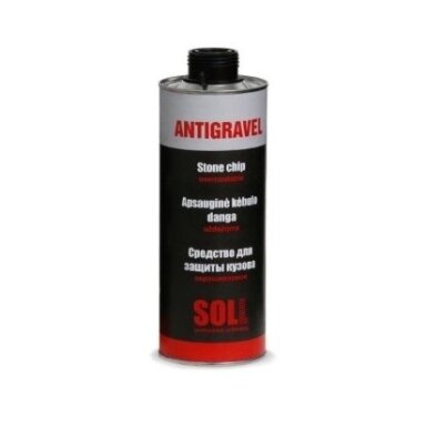 SOLL ANTIGRAVEL Apsauginė slenksčių danga,juoda 1kg