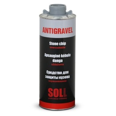 SOLL ANTIGRAVEL Apsauginė slenksčių danga,pilka 1kg