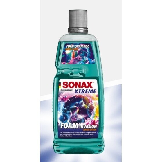 SONAX Xtreme šampūnas ‘Foam Invasion”, 1L SONAX Xtreme šampūnas ‘Foam Invasion”, 1L