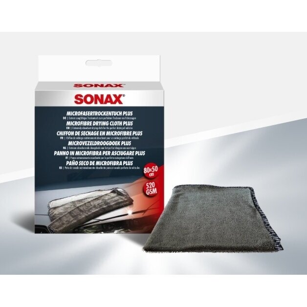 SONAX mikropluošto šluostė automobilio sausinimui SONAX mikropluošto šluostė automobilio sausinimui