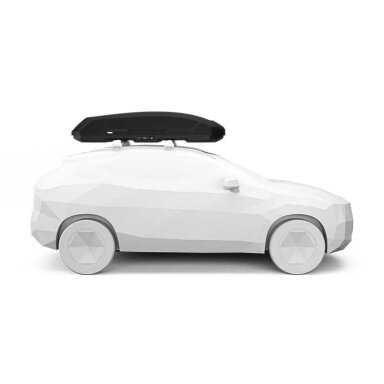 Stogo bagažinė Thule Force 3 XL juoda