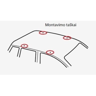 Stogo skersiniai AMOS