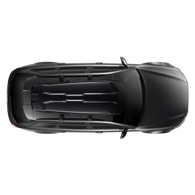 Stogo bagažinė thule Vector M Black Metallic 4 Stogo bagažinė thule Vector M Black Metallic 4