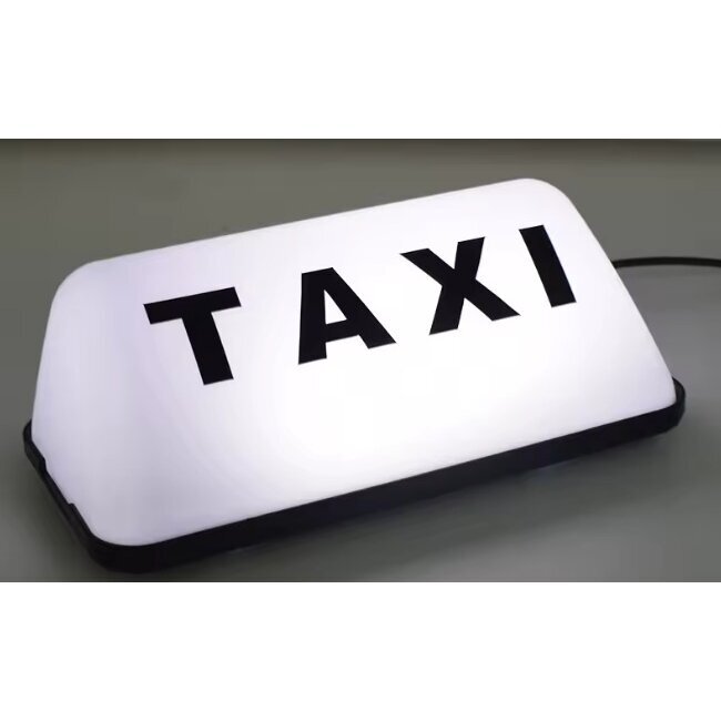 TAXI plafonas su apšvietimu 12V, baltas, klijuojamas, 17 cm TAXI plafonas su apšvietimu 12V, baltas, klijuojamas, 17 cm