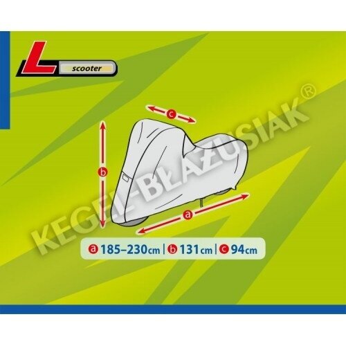 Uždangalas. L scooter (I: 185-230 x A: 131 x P: 94 cm) 1
