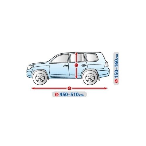 Uždangalas. XL SUV / Off Road 450-510 cm 1