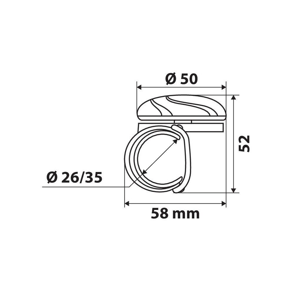 Vairo sukimo rankenėlė "Power-knob" 4 Vairo sukimo rankenėlė "Power-knob" 4