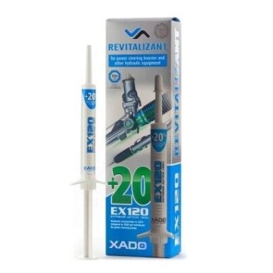 XADO revitalizantas EX120 vairo stiprintuvams ir kitai hidraulinei technikai