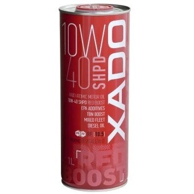 XADO Atomic Oil 10W-40 SHPD (SL/CI-4) RED BOOST 1L