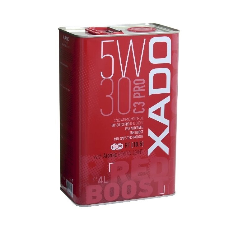 XADO Atomic Oil 5W-30 C3 Pro RED BOOST 4L XADO Atomic Oil 5W-30 C3 Pro RED BOOST 4L