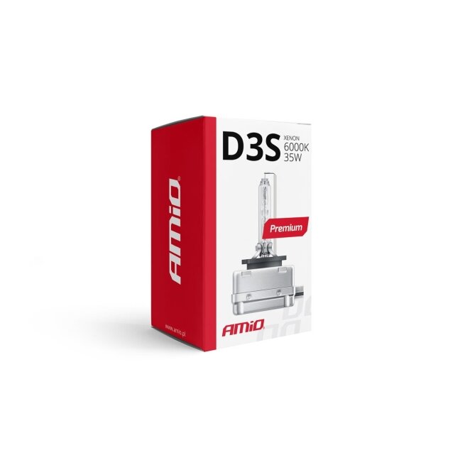 Xenon lemputė D3S 6000K Premium Amio 1 Xenon lemputė D3S 6000K Premium Amio 1